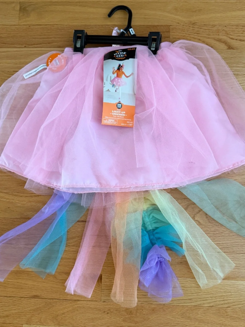 NWT Light-Up Unicorn Costume Girls One Size